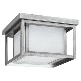 Hunnington Single-Light LED Outdoor Flush Mount Ceiling Fixture
