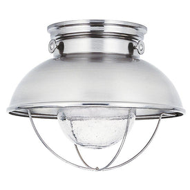 Sebring Single-Light LED Outdoor Flush Mount Ceiling Fixture