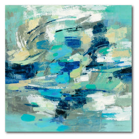 Unexpected Wave 16" x 16" Gallery-Wrapped Canvas Wall Art