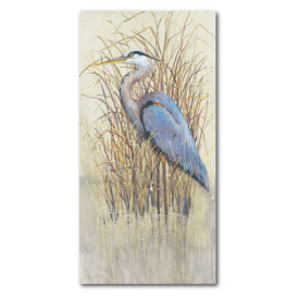 Wading II 12" x 24" Gallery-Wrapped Canvas Wall Art