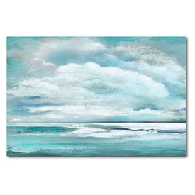 Coastal Clouds 24" x 36" Gallery-Wrapped Canvas Wall Art