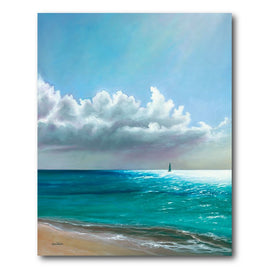 Sea & Sand 20" x 24" Gallery-Wrapped Canvas Wall Art