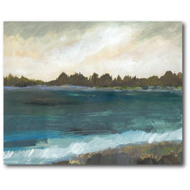 Seaside View II 30" x 40" Gallery-Wrapped Canvas Wall Art