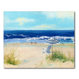 Beach Life II 16" x 20" Gallery-Wrapped Canvas Wall Art
