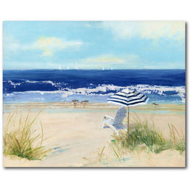 Beach Life II 20" x 24" Gallery-Wrapped Canvas Wall Art