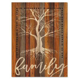 Family Roots 16" x 20" Wood Pallet Wall Art