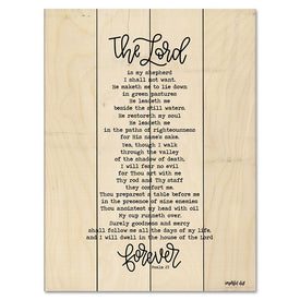 Psalm 23 12" x 16" Wood Pallet Wall Art