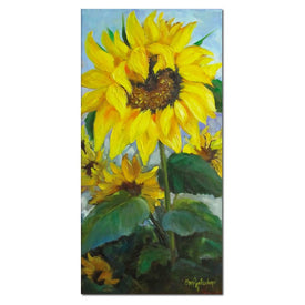 Sunflowers I 24" x 48" Gallery-Wrapped Canvas Wall Art