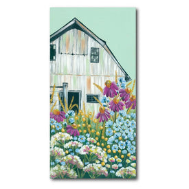 Field Day on the Farm 12" x 24" Gallery-Wrapped Canvas Wall Art