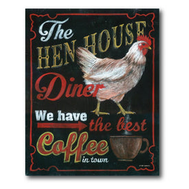 Hen House 16" x 20" Gallery-Wrapped Canvas Wall Art