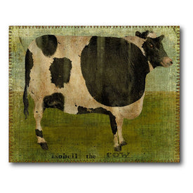 Folk Farm Animal 16" x 20" Gallery-Wrapped Canvas Wall Art