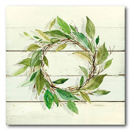 Wreath 16" x 16" Gallery-Wrapped Canvas Wall Art