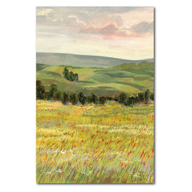 Morning Meadow I 12" x 18" Gallery-Wrapped Canvas Wall Art