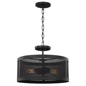 Gereon Two-Light LED Convertible Semi-Flush Mount Ceiling Fixture/Pendant