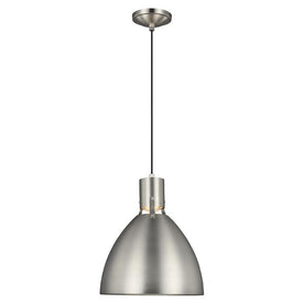 Pendant Brynne LED 1 Lamp Satin Nickel