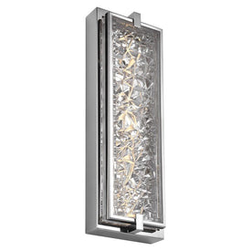 Sconce Erin 1 Lamp Polished Stainless Steel ADA