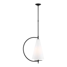 Gesture Single-Light Tall Pendant by Kelly