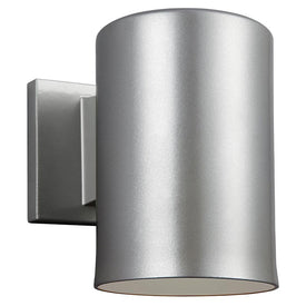 Outdoor Cylinders Single-Light LED Small Outdoor Wall Sconce