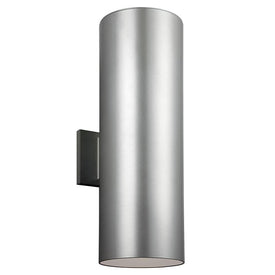 Outdoor Cylinders Two-Light Large Outdoor Wall Sconce
