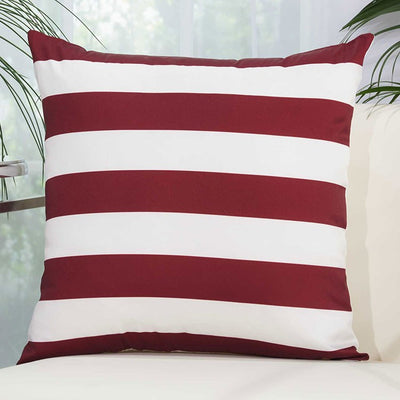 Product Image: AS216-20X20-REDWT Outdoor/Outdoor Accessories/Outdoor Pillows
