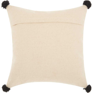 DP010-18X18-IVBLK Decor/Decorative Accents/Pillows