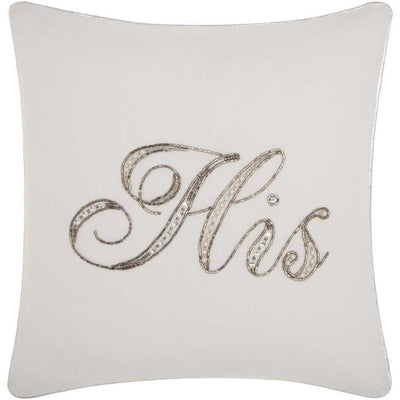 Product Image: E7811-14X14-WHITE Decor/Decorative Accents/Pillows