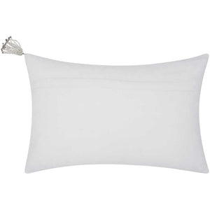 E7814-12X18-WHITE Decor/Decorative Accents/Pillows