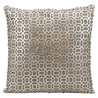 ES010-18X18-SILWT Decor/Decorative Accents/Pillows