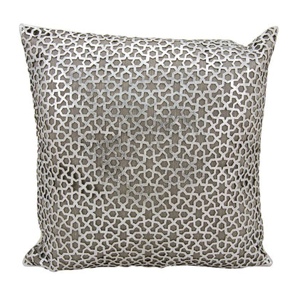 ES831-18X18-SILWT Decor/Decorative Accents/Pillows