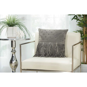 LH065-18X18-GREY Decor/Decorative Accents/Pillows