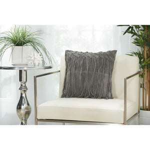 LH555-18X18-GREY Decor/Decorative Accents/Pillows