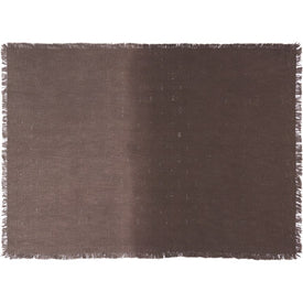 Mina Victory Life Styles Woven Ombre Charcoal 50" x 60" Throw Blanket
