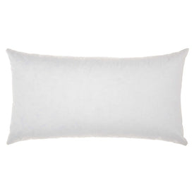 Mina Victory Down White 12" x 24" Pillow Insert