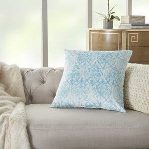 QY551-20X20-AQUA Decor/Decorative Accents/Pillows