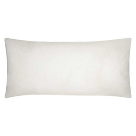 Mina Victory White Polyester 16" x 32" Pillow Insert