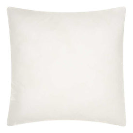 Mina Victory White Polyester 18" x 18" Pillow Insert