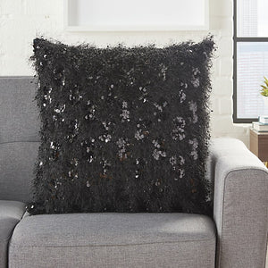 VV202-20X20-BLACK Decor/Decorative Accents/Pillows