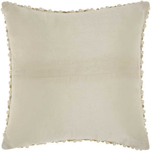 Z4395-12X12-IVORY Decor/Decorative Accents/Pillows