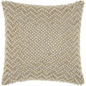 Z4395-12X12-IVORY Decor/Decorative Accents/Pillows