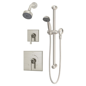 3605-H321-V-STN-1.5-TRM Bathroom/Bathroom Tub & Shower Faucets/Showerhead & Handshower Combos
