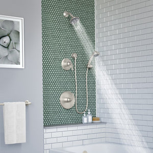 5505-STN-1.5-TRM Bathroom/Bathroom Tub & Shower Faucets/Showerhead & Handshower Combos