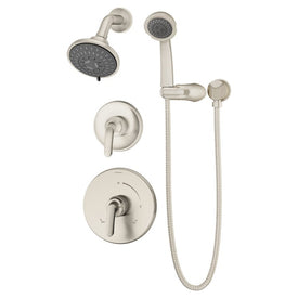 Elm Two Handle Five-Function Shower Trim with Three-Function Handshower without Valves