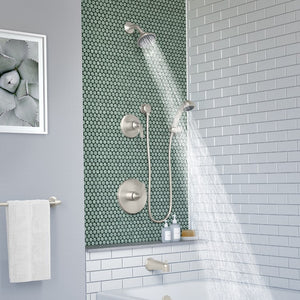 5506-STN-1.5-TRM Bathroom/Bathroom Tub & Shower Faucets/Showerhead & Handshower Combos