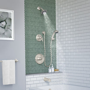 5506-STN-1.5-TRM Bathroom/Bathroom Tub & Shower Faucets/Showerhead & Handshower Combos