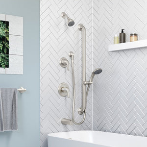 9606-PLR-1.5-TRM-STN Bathroom/Bathroom Tub & Shower Faucets/Showerhead & Handshower Combos