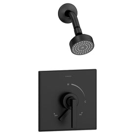 Duro Single Handle Wall-Mount Shower Trim Kit with Volume Control without Valve (1.5 GPM)