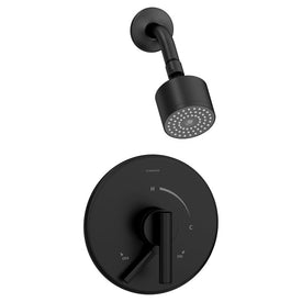 Dia Single Handle Wall-Mount Shower Trim Kit with Volume Control without Valve (1.5 GPM)