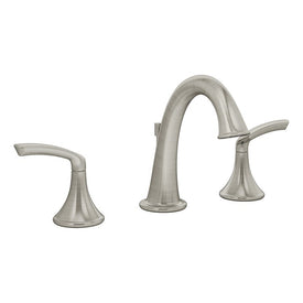Elm Two Handle Widespread Bathroom Sink Faucet with Drain Assembly (1.0 GPM)