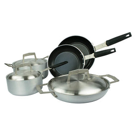 Pro Protection Base Eight-Piece Cookware Set