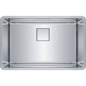 Pescara 29.5" x 18.5" Single Bowl 18-Gauge Stainless Steel Undermount Kitchen Sink
